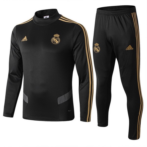 Survetement Football Real Madrid 2019-20 Noir Gris